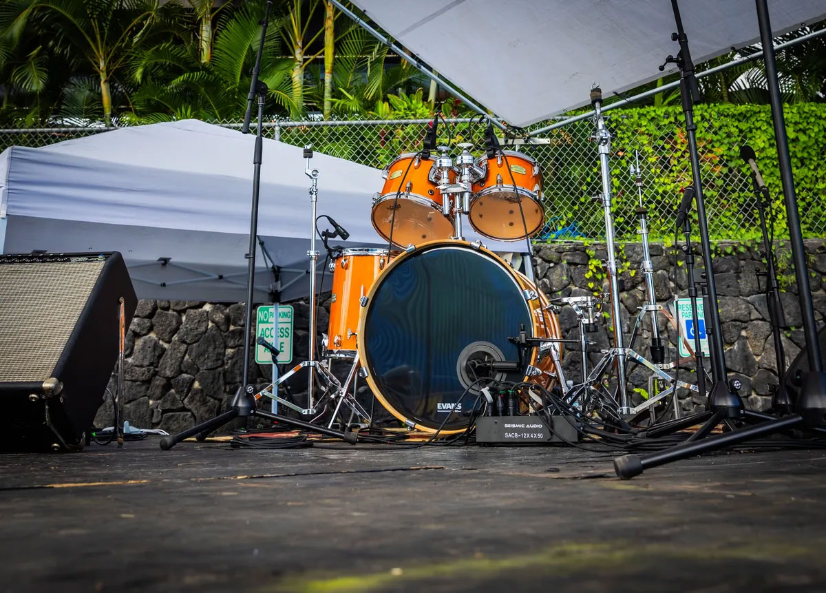Outdoor stage production — Audio Specialist Hawaii